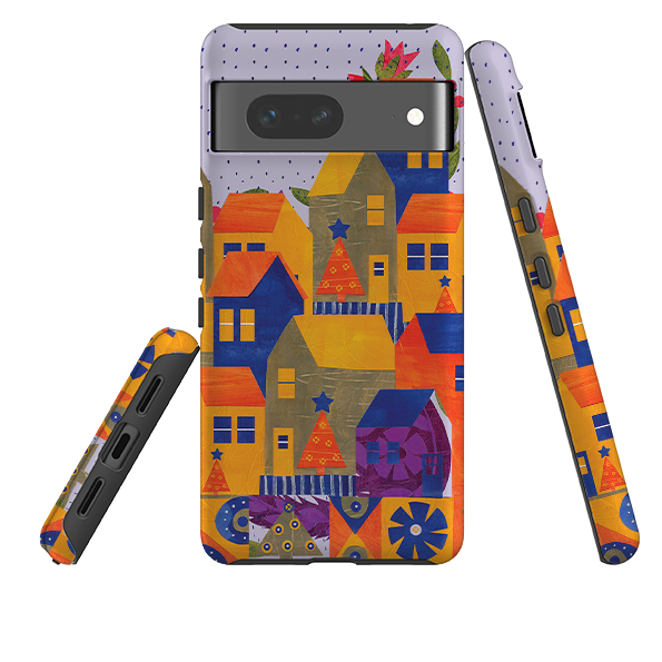 Google Tough Case - Winter Village I By Tracey English