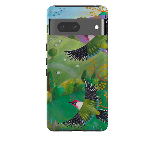 Google Tough Case -  Woodpeckers By Bex Parkin