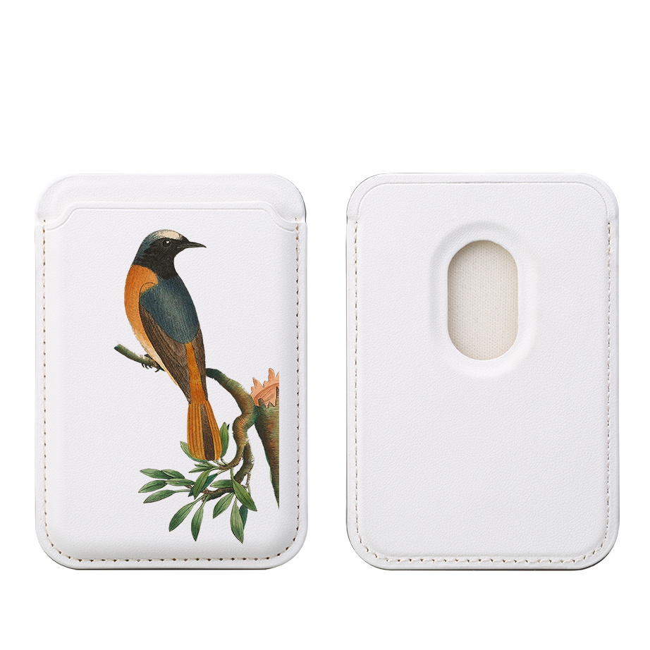 Gorgeous Bird MagSafe Wallet- White