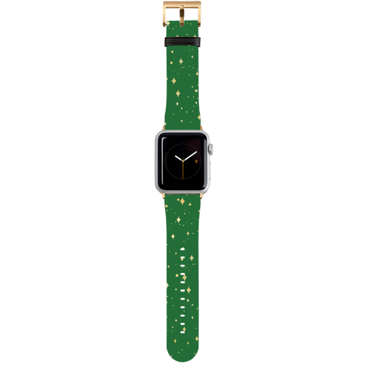 Grünes Cosmos Apple Watch Armband