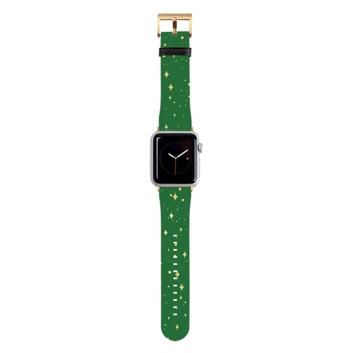 Grünes Cosmos Apple Watch Armband