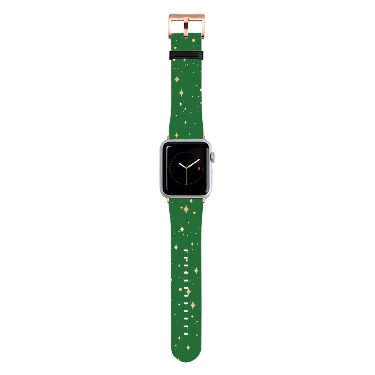 Grünes Cosmos Apple Watch Armband
