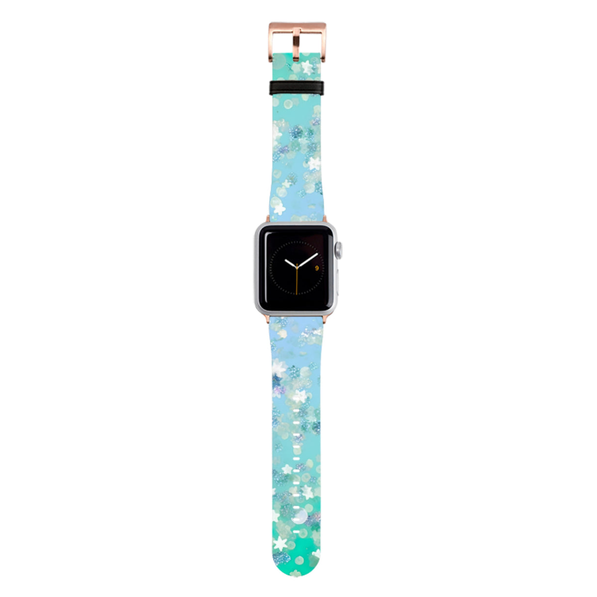 Green Stars Apple Watch Strap