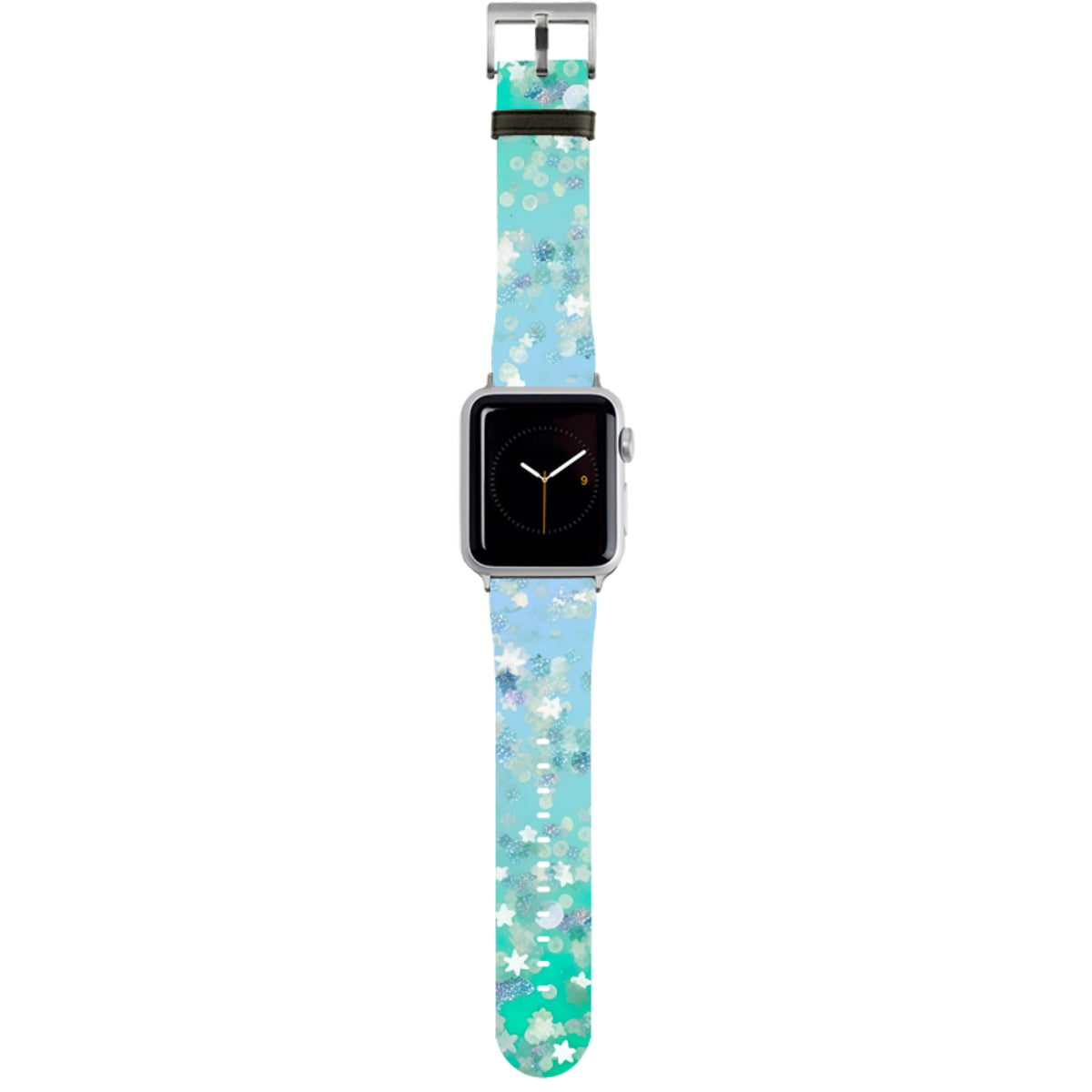 Green Stars Apple Watch Strap