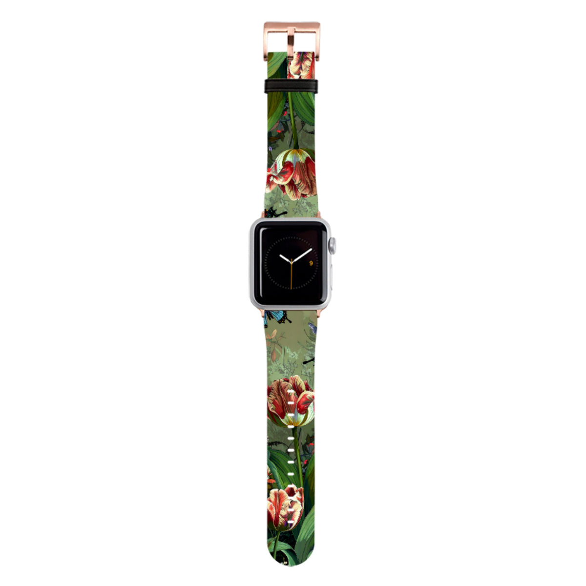 Green Vyne Butterflies Apple Watch Strap