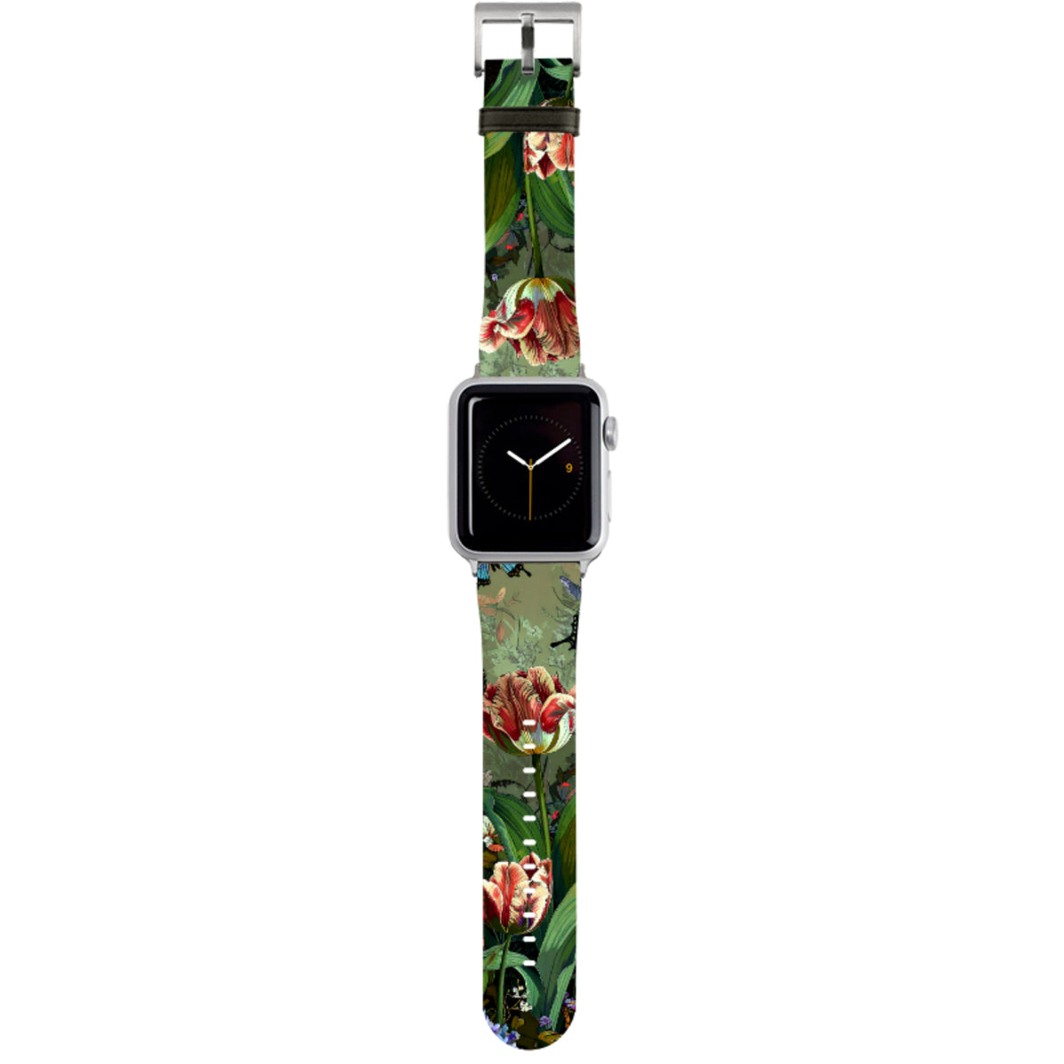 Green Vyne Butterflies Apple Watch Strap