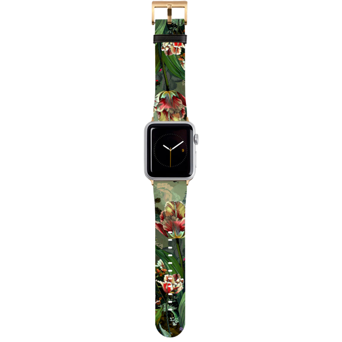 Green Vyne Garden Apple Watch Strap
