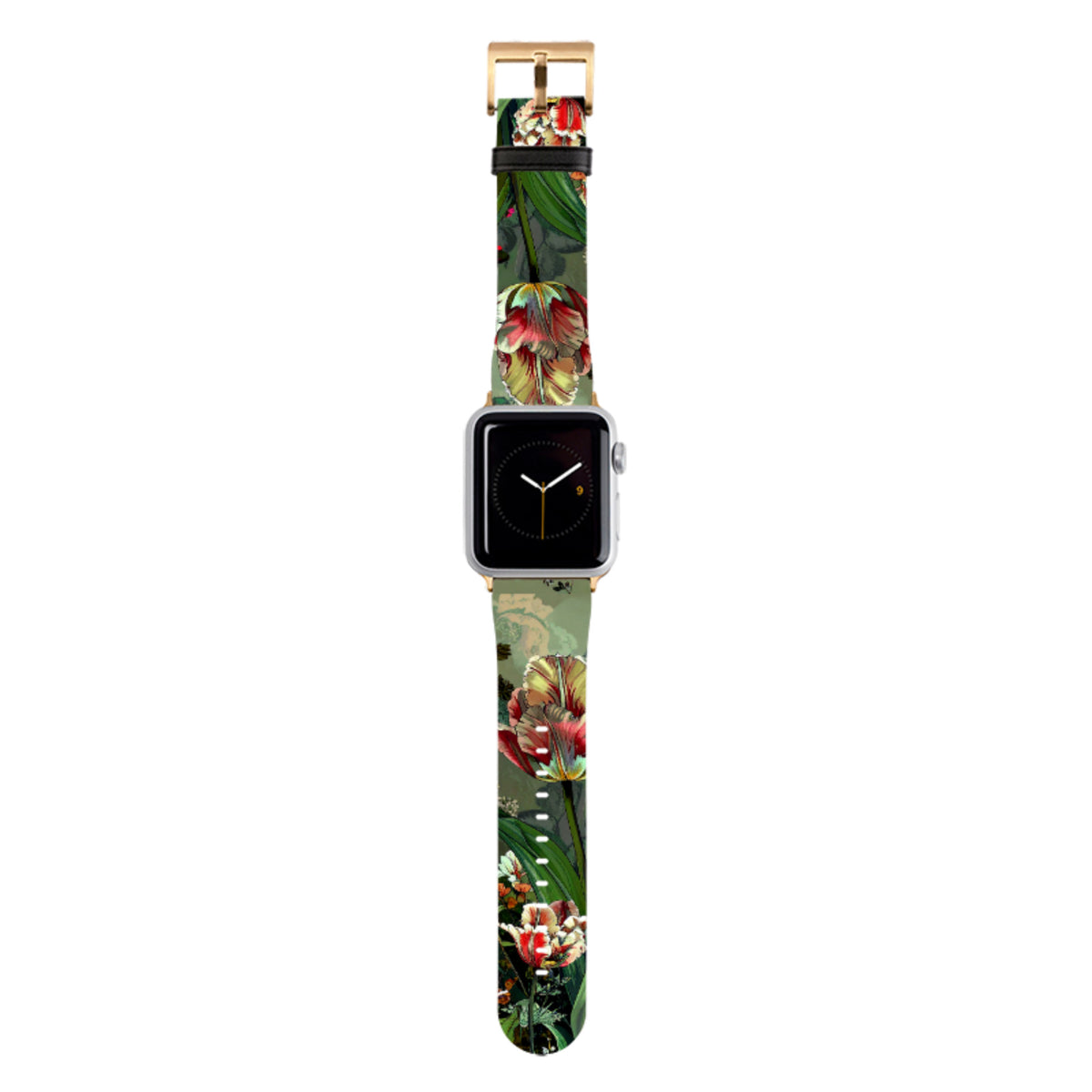Green Vyne Garden Apple Watch Strap