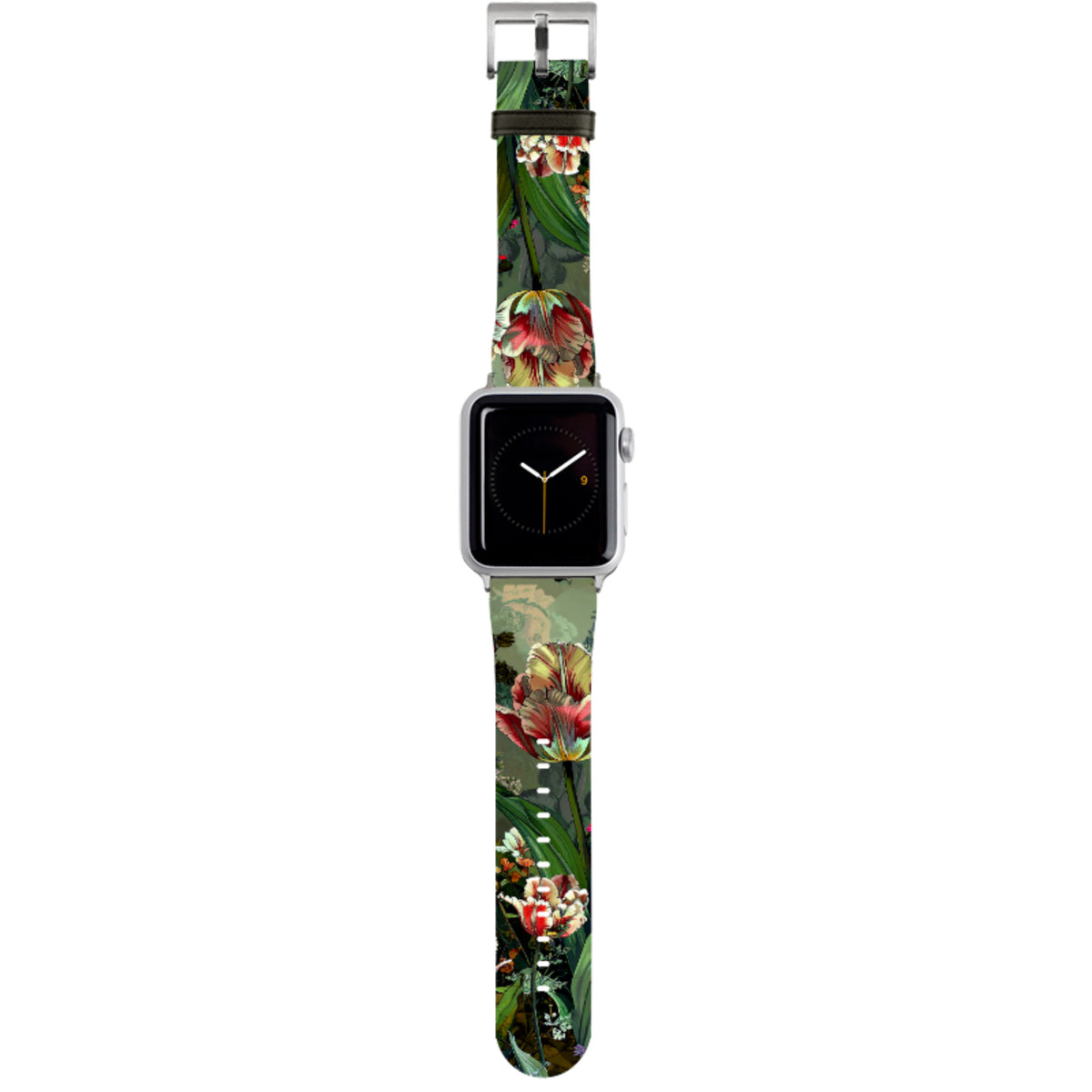 Green Vyne Garden Apple Watch Strap
