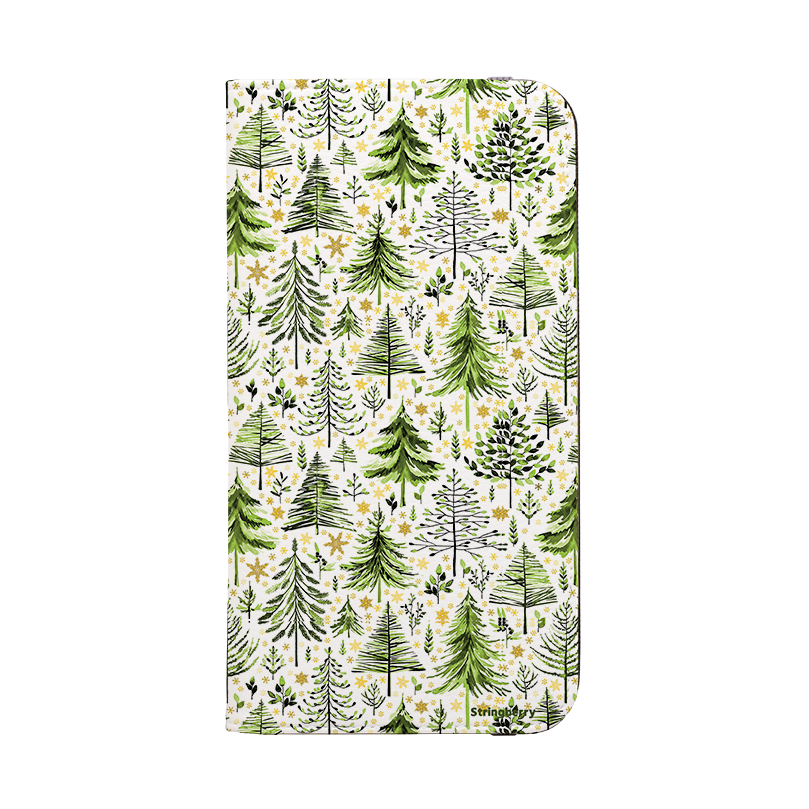 Green Xmas Trees By Elisabeth Haager