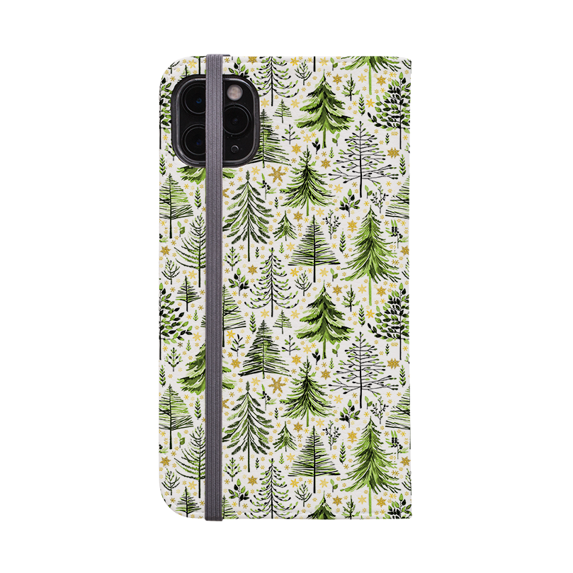 Green Xmas Trees By Elisabeth Haager