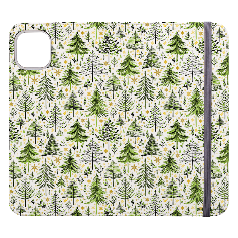 Green Xmas Trees By Elisabeth Haager