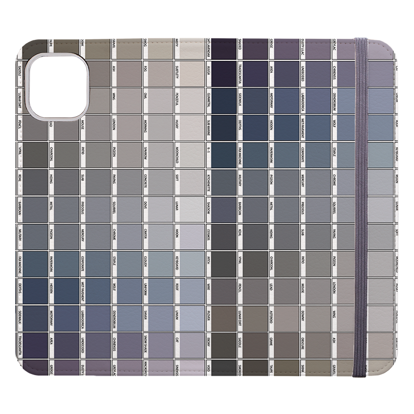 Grey Chromology By Kitty Joseph Wallet case