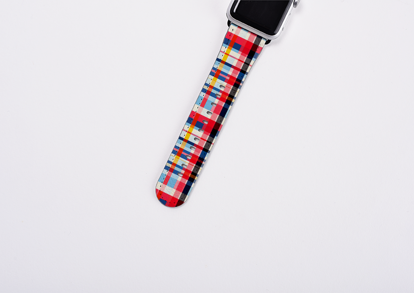 Hampstead Gingham Apple Watch Strap