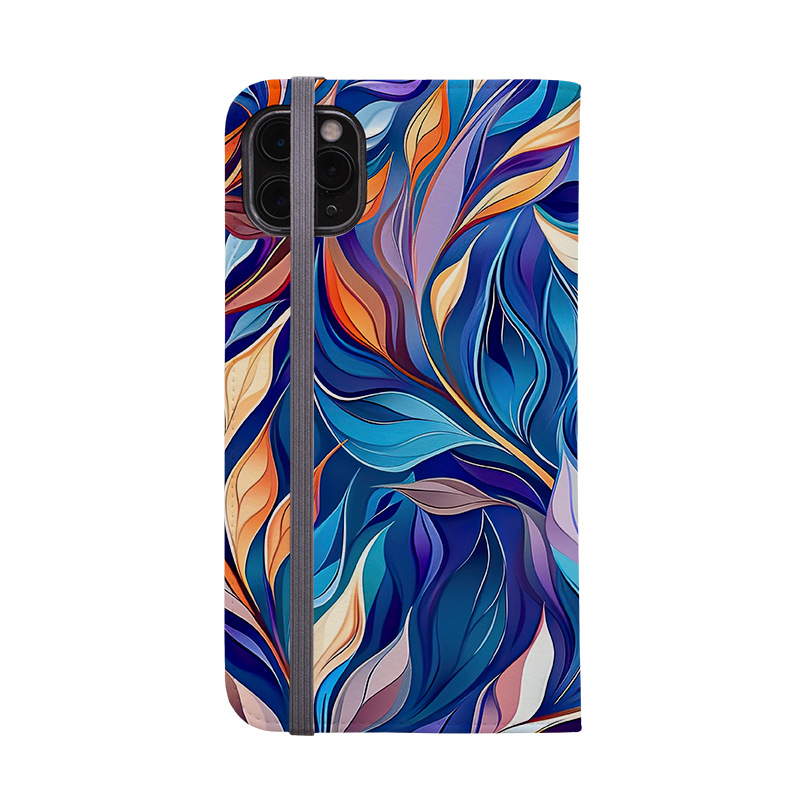 Hampton Leaves Wallet Case