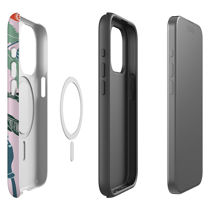 iPhone MagSafe Tough Case -  Hamwalk By Kate Heiss