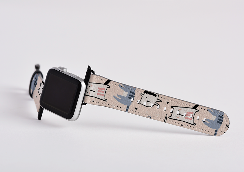 Happy Cat Apple Watch Strap
