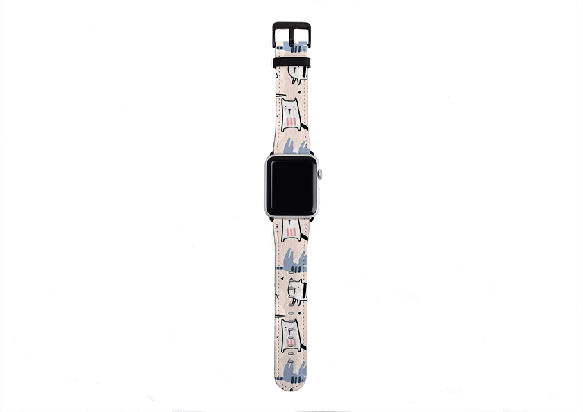 Happy Cat Apple Watch Strap