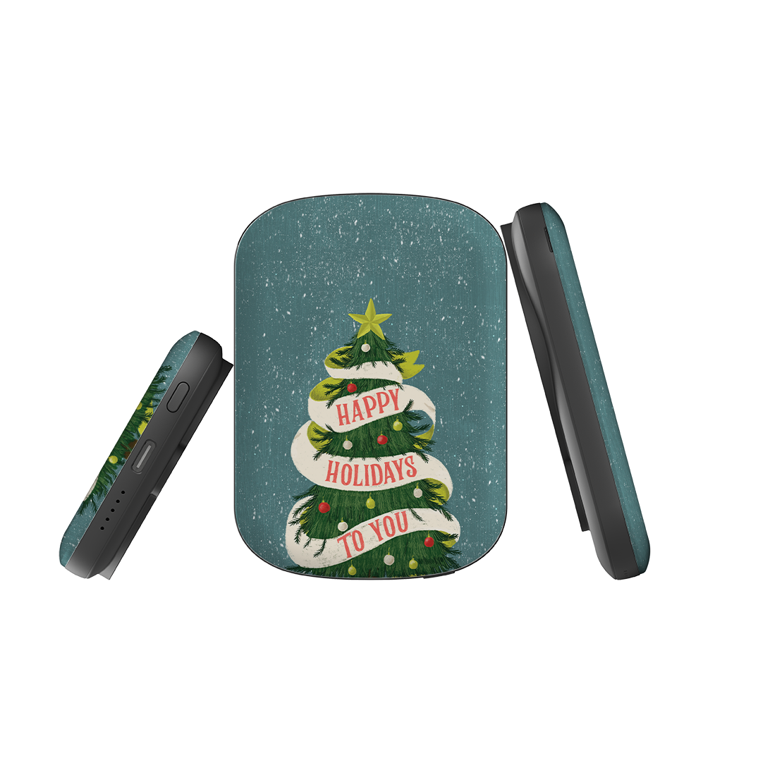 MagSafe Power Bank - Happy Holidays By Abby Jacobs
