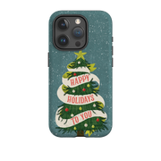 iPhone Tough Case - Happy Holidays By Abby Jacobs