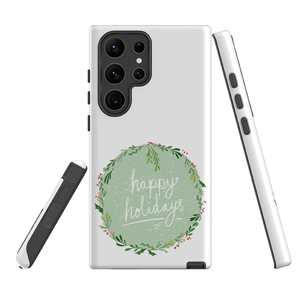 Samsung Tough Case - Happy Holidays By Katherine Quinn