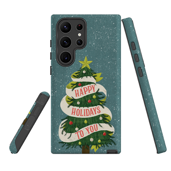 Samsung Tough Case - Happy Holidays By Abby Jacobs