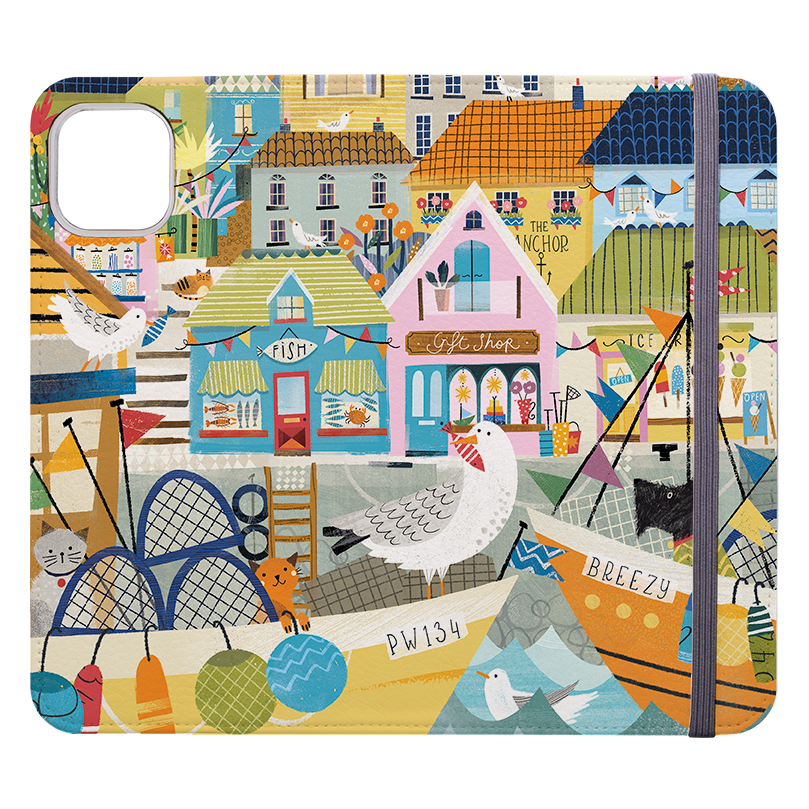 Harbour Wallet Case By Ali Brookes