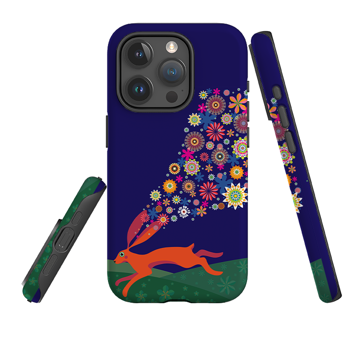 iPhone Tough Case - Hare Magic By Patternistas