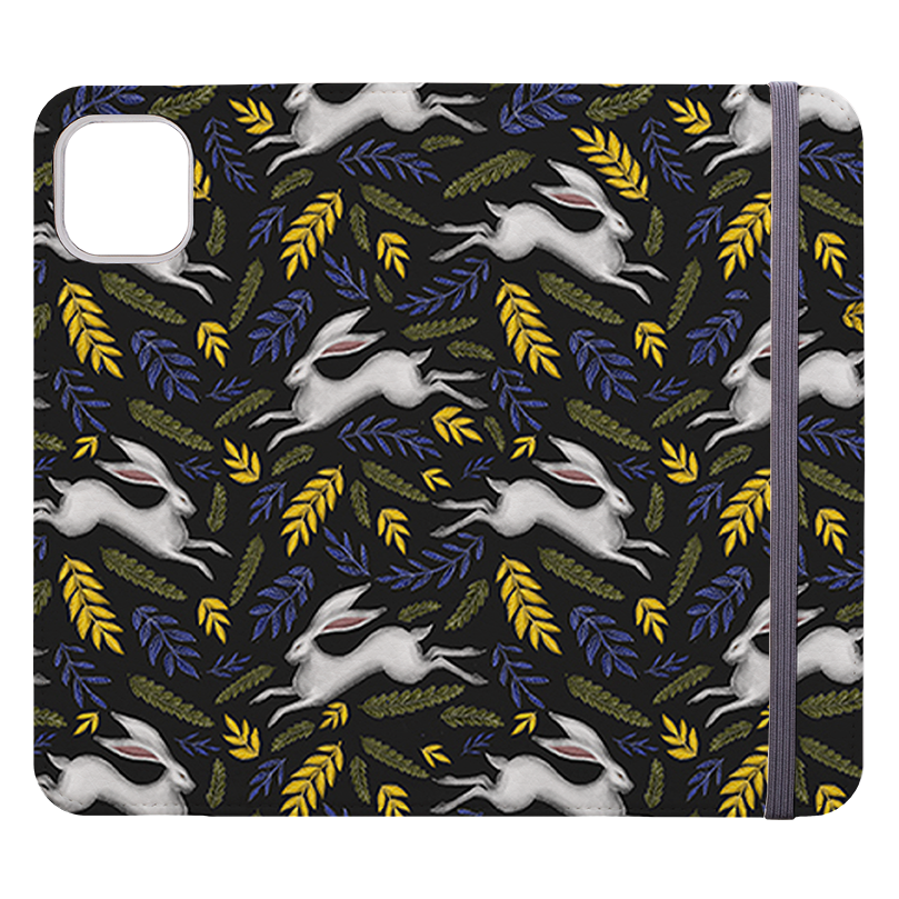 Hares By Catherine Rowe Wallet case