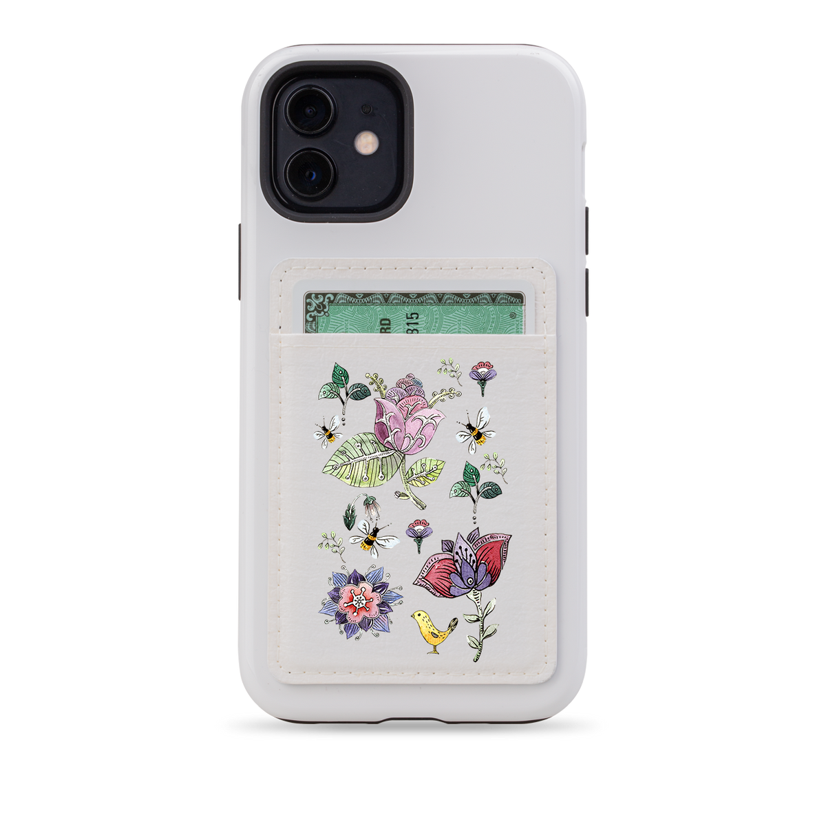 Hidcote MagSafe Wallet- White