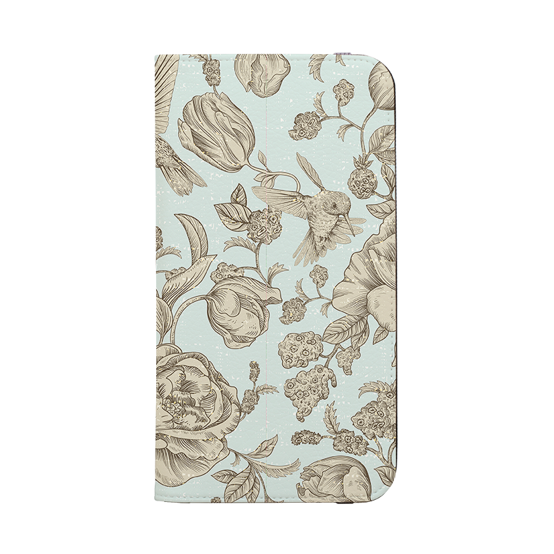 Highgrove Gardens Blue Wallet case