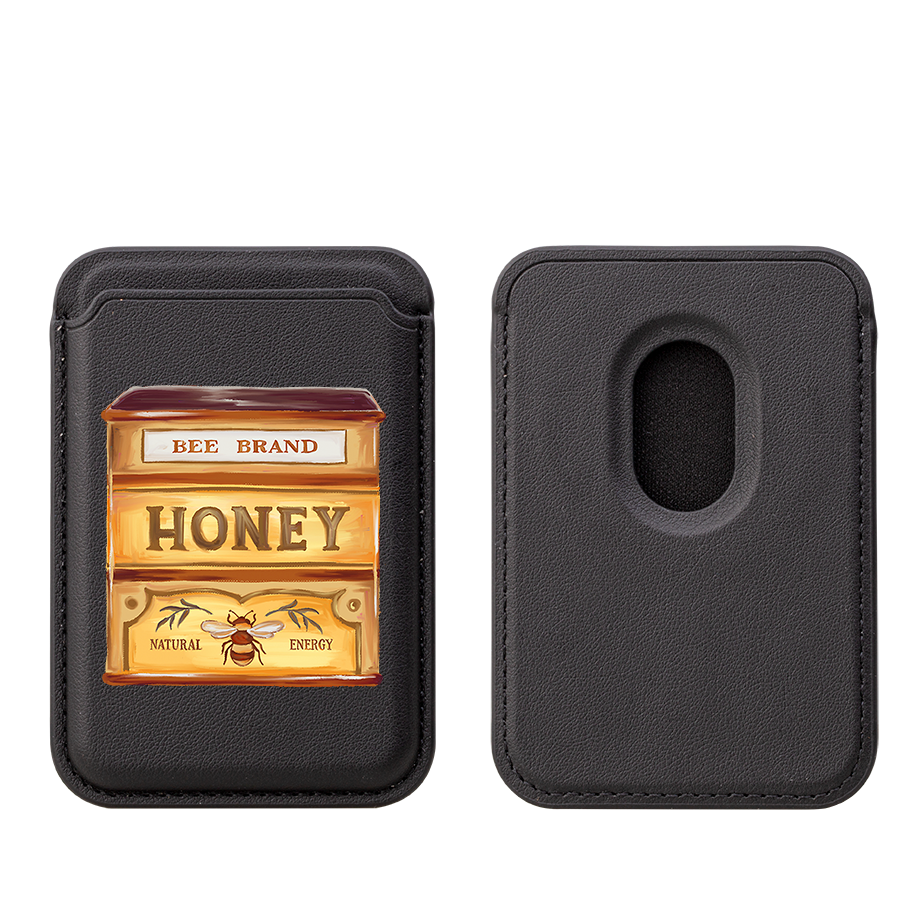 Honey MagSafe Wallet- Black