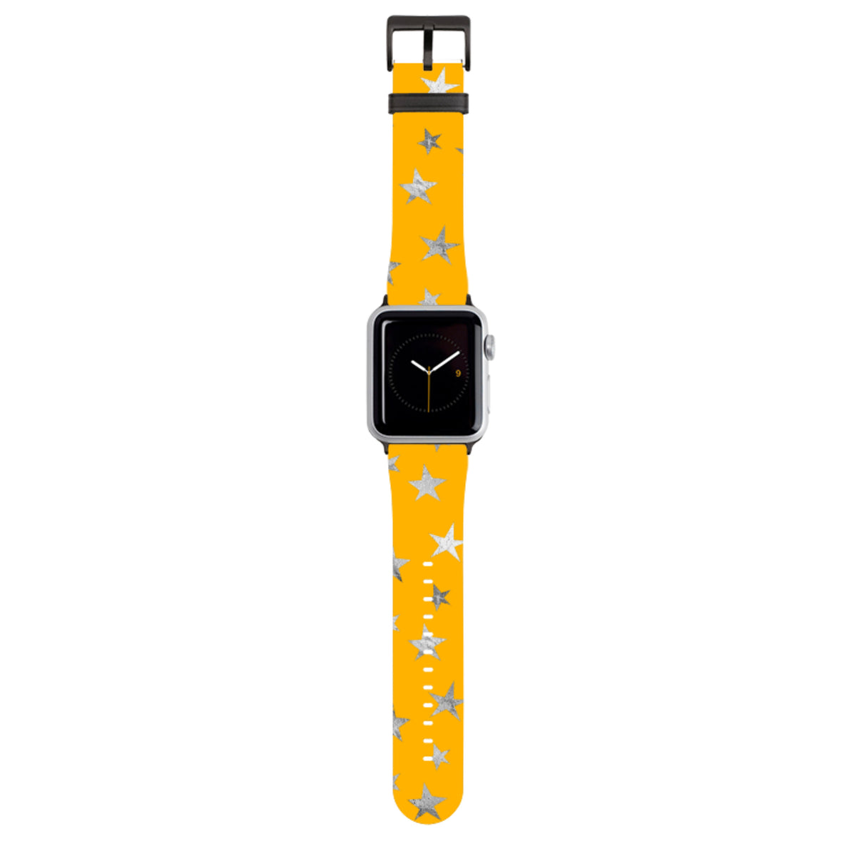 Honey Stars Silbernes Apple Watch Armband
