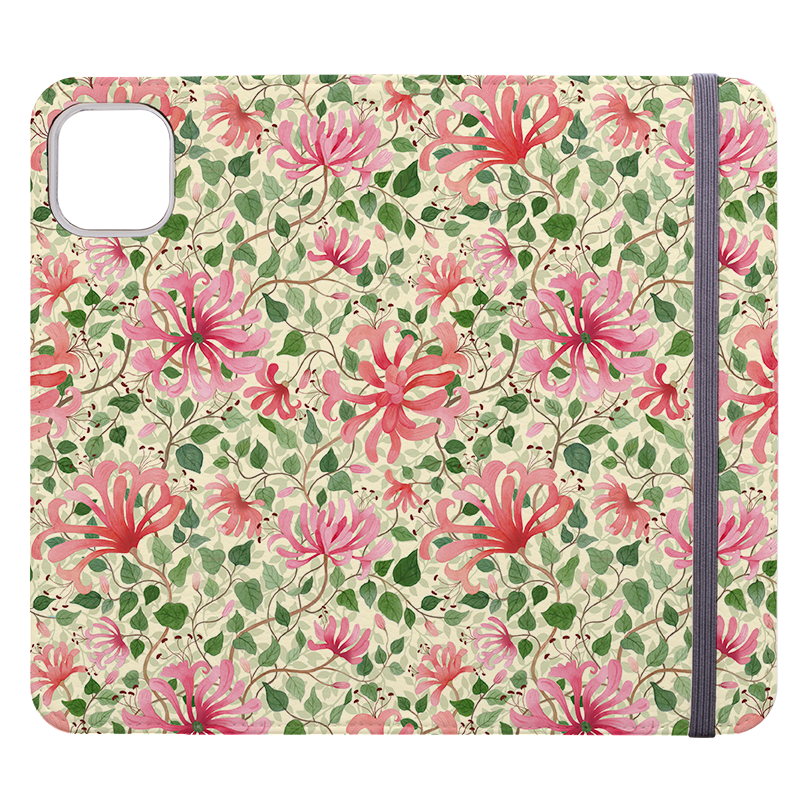 Honeysuckle Wallet Case By Bex Parkin