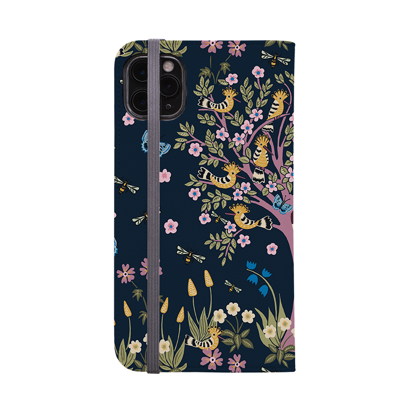 Hoopoe Tree Wallet Case By Kate Heiss