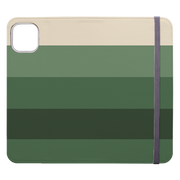 Horizontal Stripe Wallet Case Hong Kong Chroma