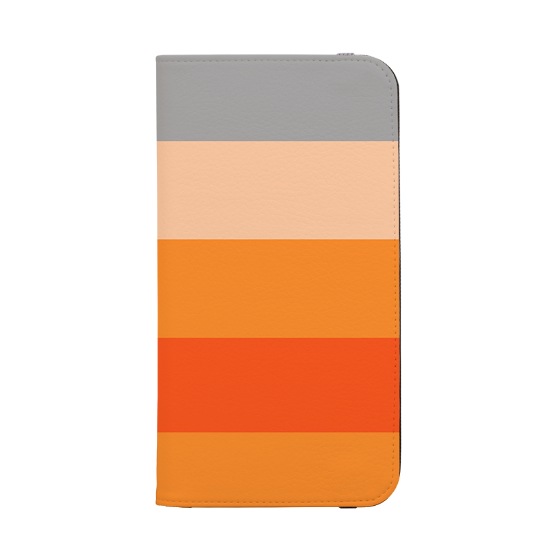 Horizontal Stripe Wallet Case London Chroma