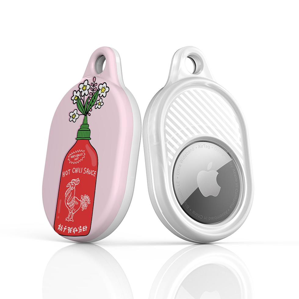 Hot Sauce Airtag Case