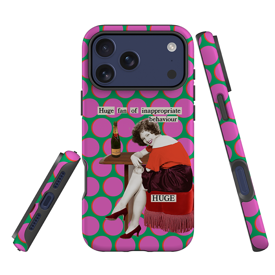iPhone Tough Case - Inappropriate By Clare Jordan