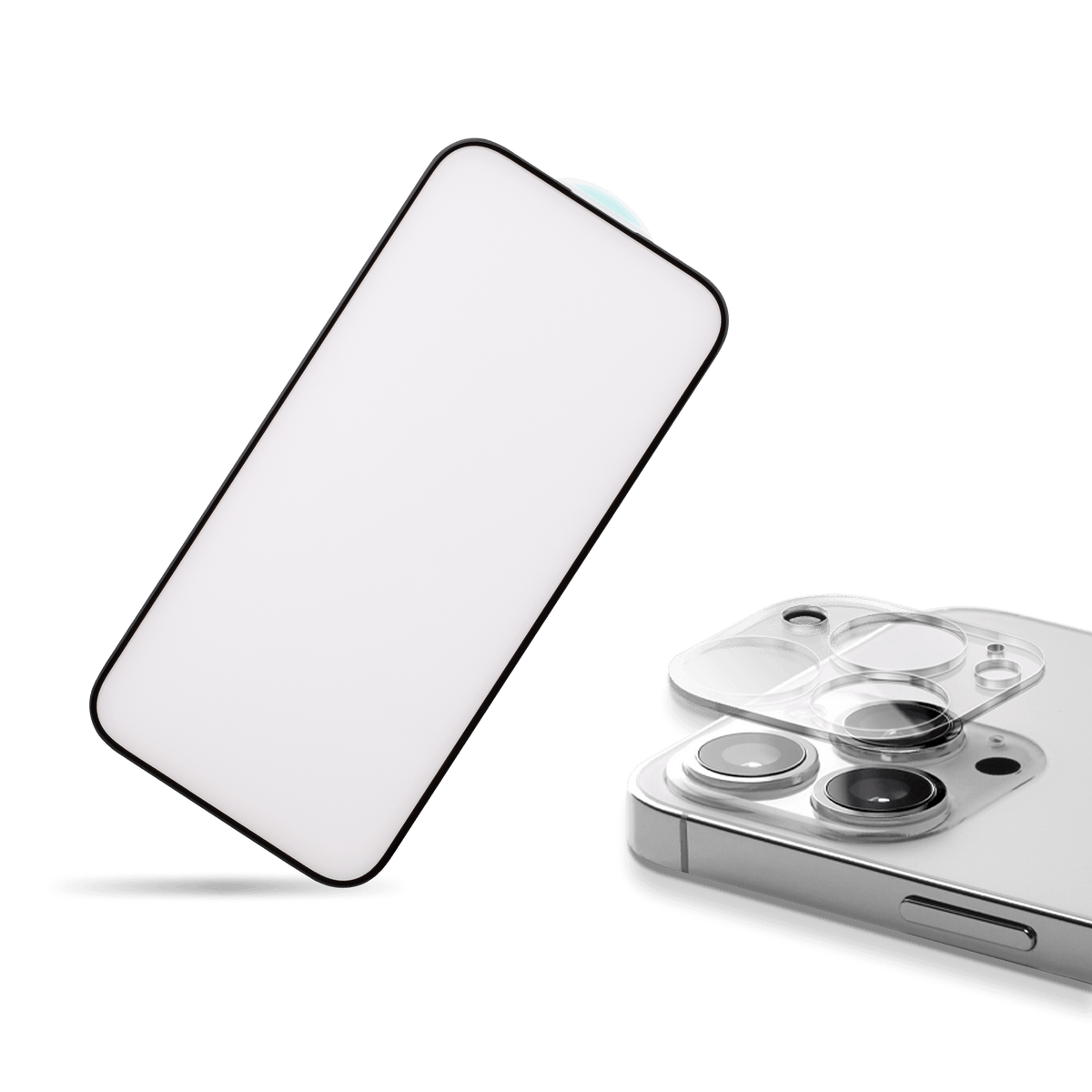 iPhone 16 Premium Eco Tempered Glass Screen and Lens Protector
