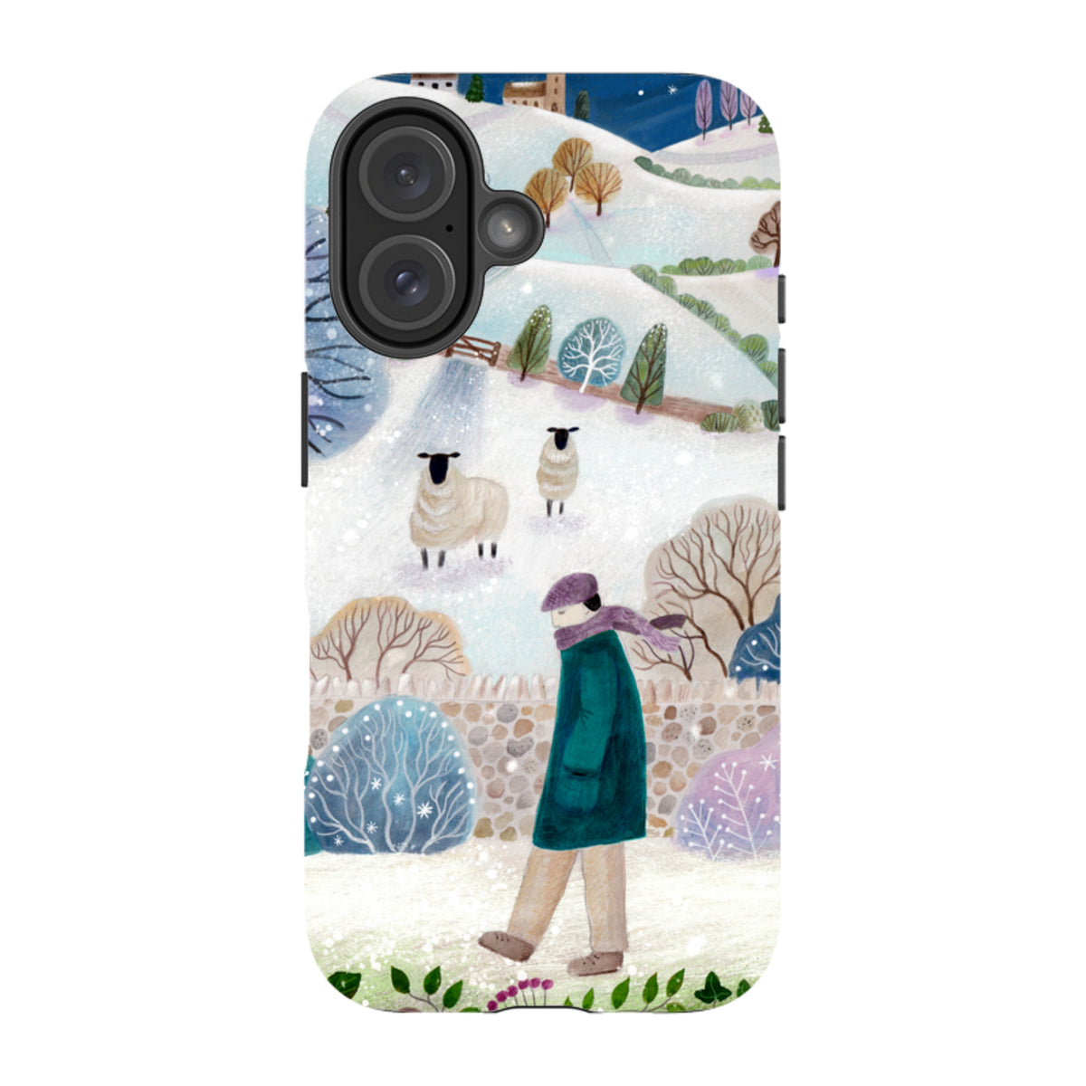 iPhone MagSafe Tough Case – Across Snowy Fields von Bex Parkin