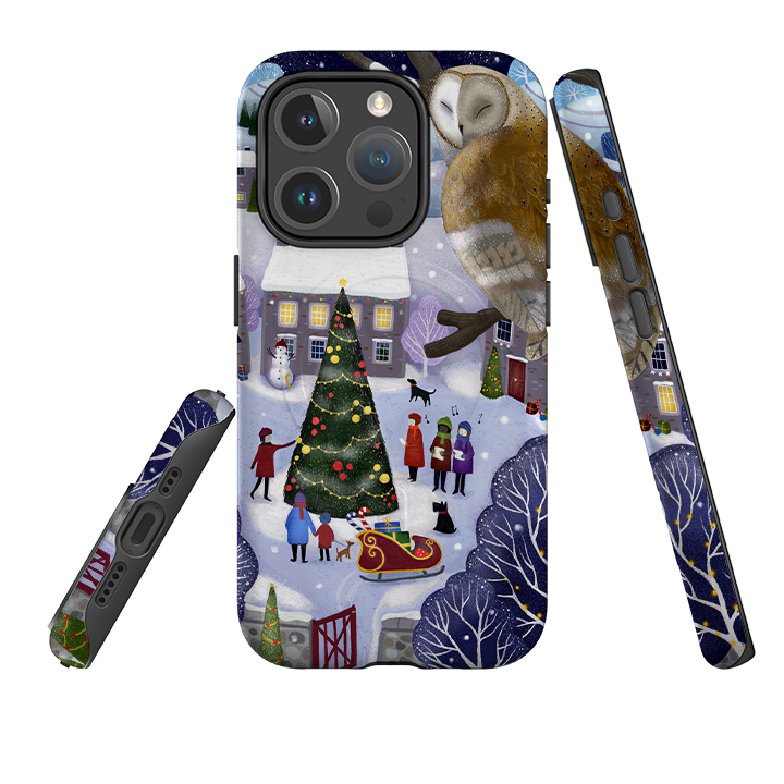 iPhone MagSafe Tough Case -  Advent Owl By Bex Parkin