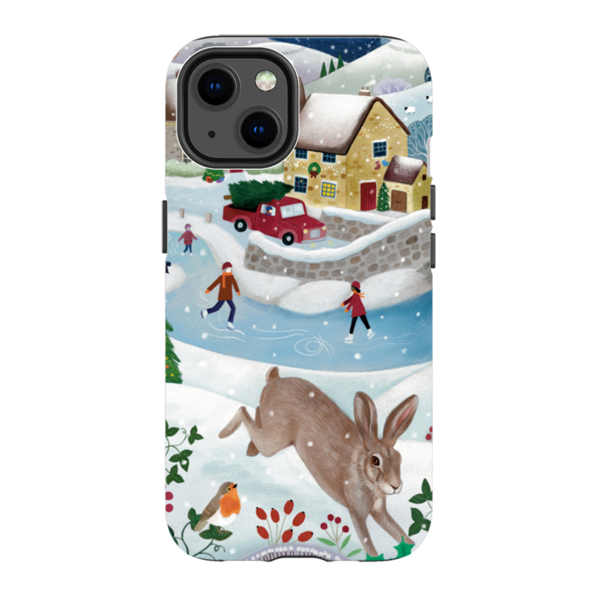 iPhone MagSafe Tough Case -  Advent Rabbit By Bex Parkin