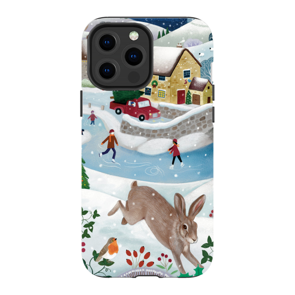 iPhone MagSafe Tough Case -  Advent Rabbit By Bex Parkin