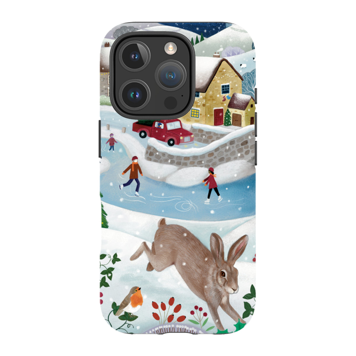 iPhone MagSafe Tough Case -  Advent Rabbit By Bex Parkin