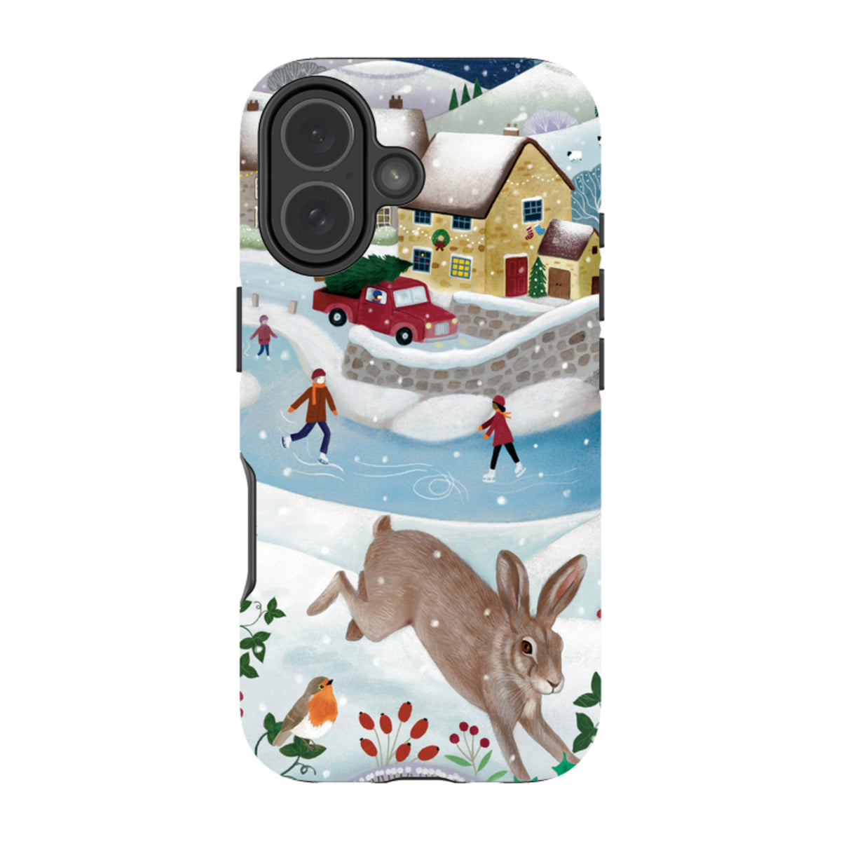 iPhone MagSafe Tough Case -  Advent Rabbit By Bex Parkin