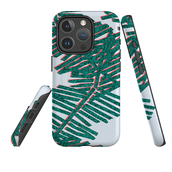 iPhone MagSafe Tough Case – Afternoon Palm von Kitty Joseph