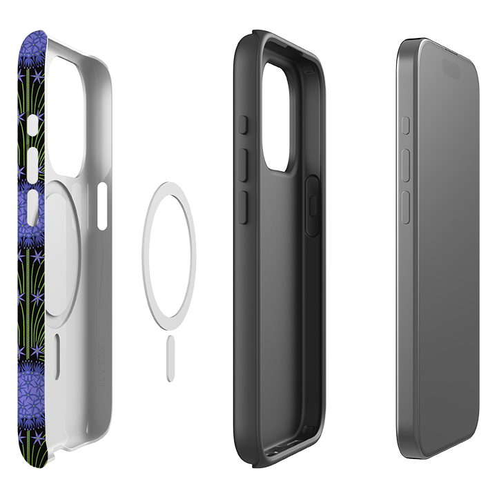 iPhone MagSafe Tough Case -  Allium By Cressida Bell