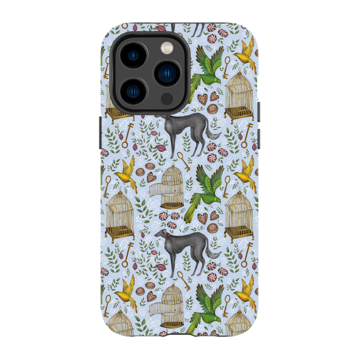iPhone MagSafe Tough Case -  Amsterdam Blue By Catherine Rowe