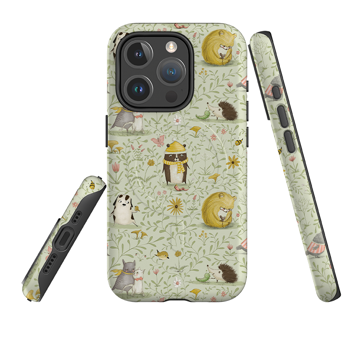 iPhone MagSafe Tough Case - Animal Meetings By Maja Lindberg